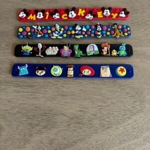 Disney Mickey & Friends Toy‎ Story 4 Snap Bracelet Lot Kids Bundle